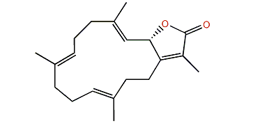 Sarcophytonin B